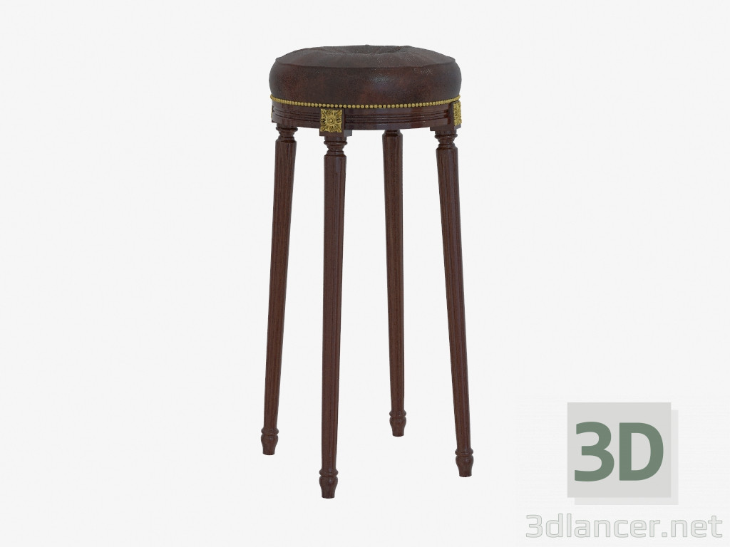 3D modeli Klasik tarzda bar sandalyesi 1640 - önizleme