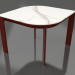 modello 3D Tavolino 45 (Rosso vino) - anteprima