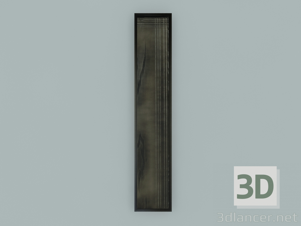 3D Modell Wanddekoration Miss Mary (29х184 cm) - Vorschau