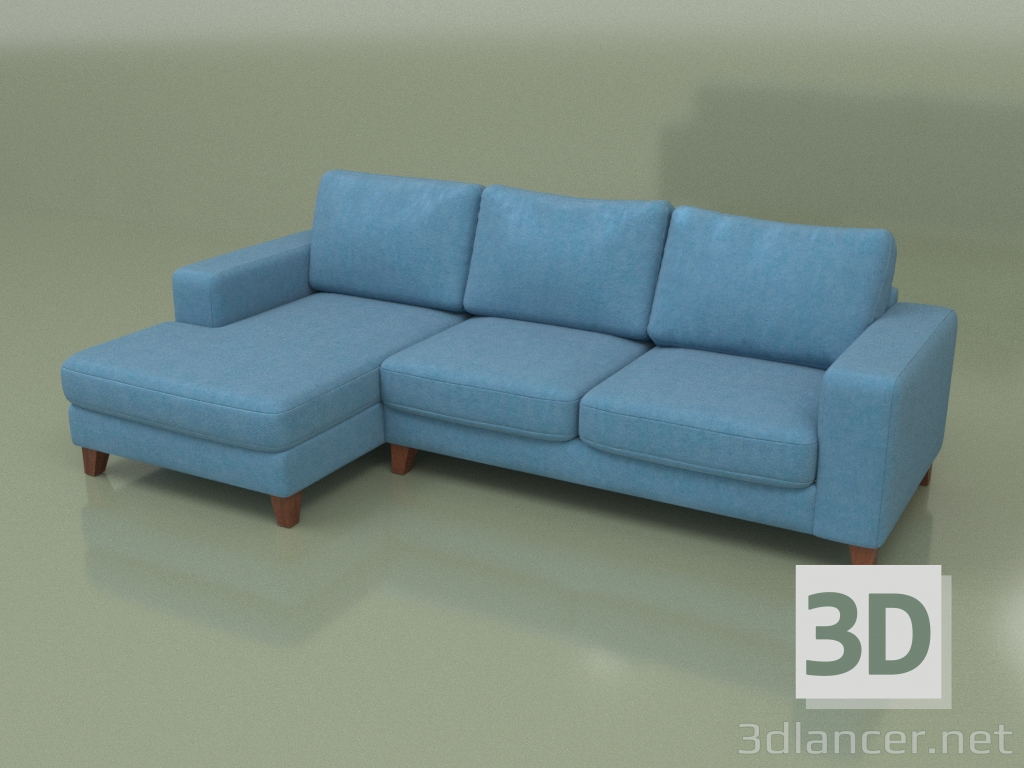3D modeli Köşe koltuk Morti (ST, Salon 21) - önizleme