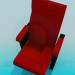 3d model Two legged armchair - preview