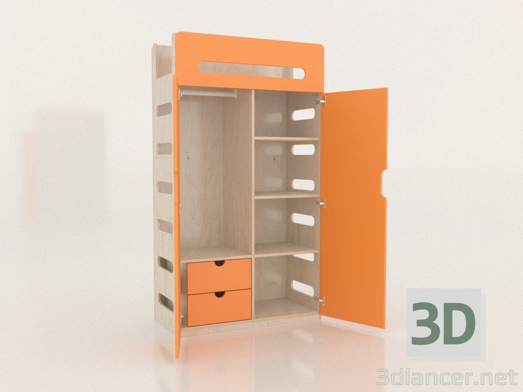 3D modeli Gardırop açık MOVE WC (WOMWC1) - önizleme