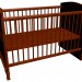 3D Modell Kinderbett 120 x 60 - Vorschau