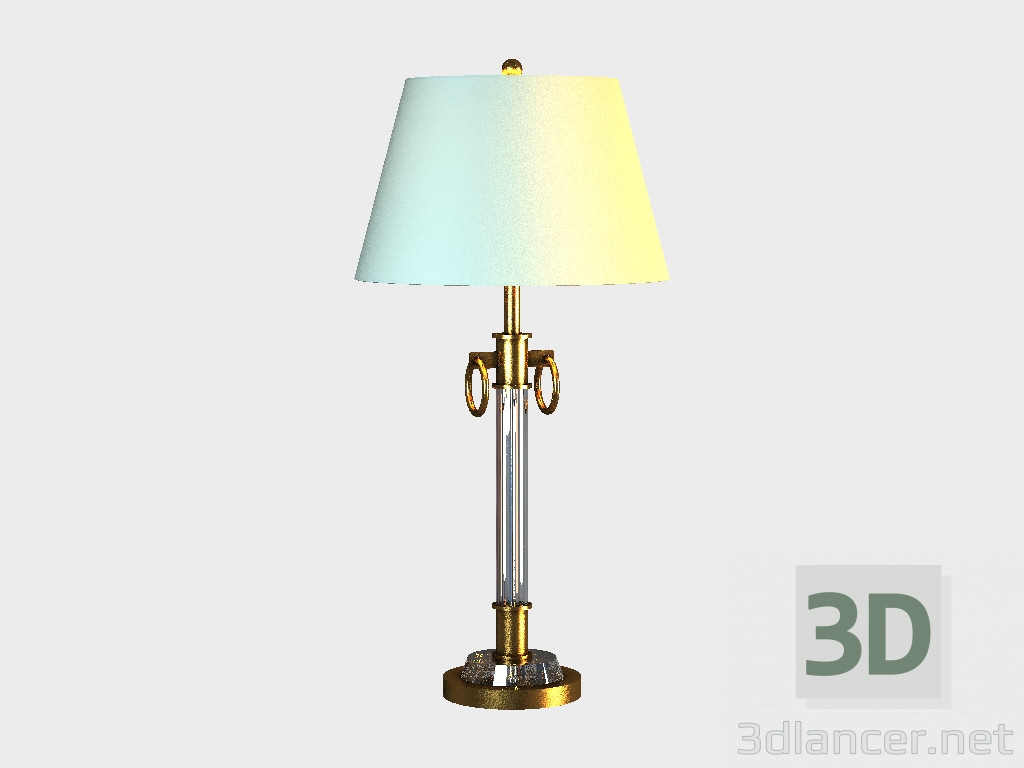3D Modell MARINE Lampe TISCHLAMPE (TL040-1-BRS) - Vorschau