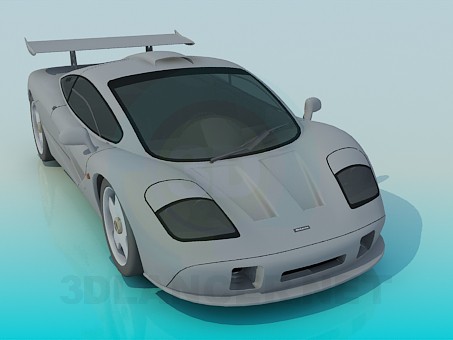 modello 3D McLaren F1 - anteprima