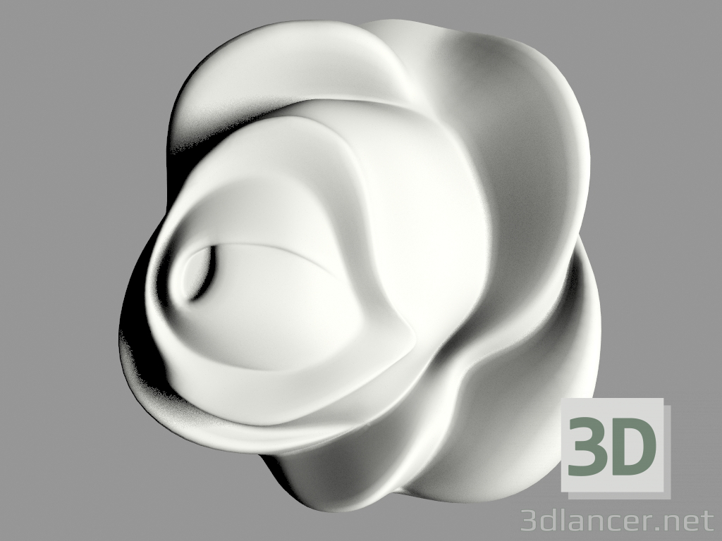 modèle 3D Décoration murale (F123) - preview