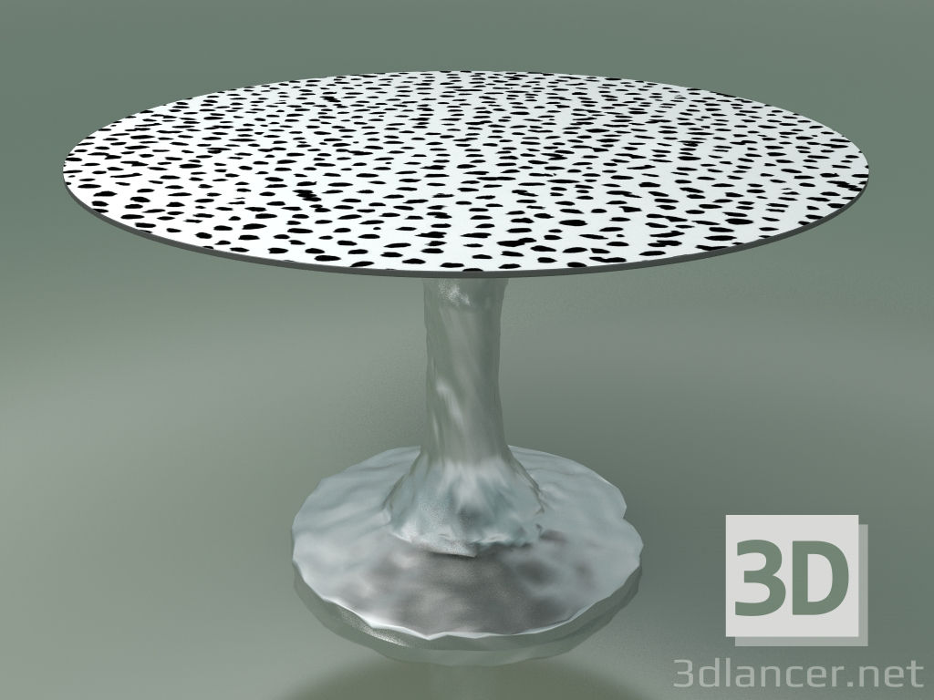 modèle 3D Table à manger ronde (132) - preview