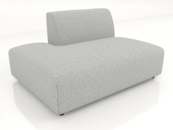 Sofa module 1 seater (XL) 83x100 extended to the left