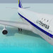 Modelo 3d Boeing-747 - preview