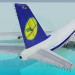 modello 3D Boing-747 - anteprima