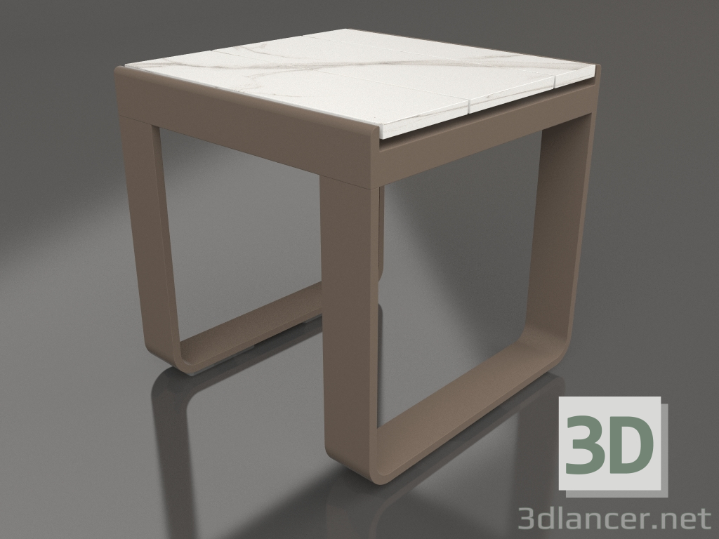 3d модель Кофейный столик 42 (DEKTON Aura, Bronze) – превью