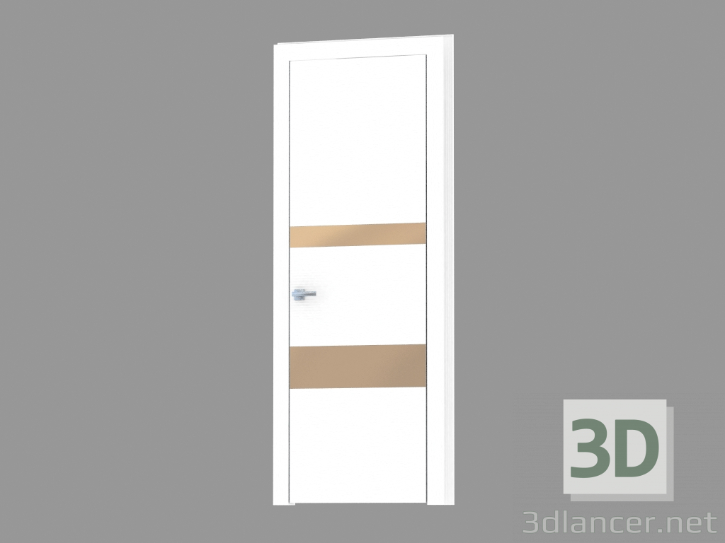 modèle 3D Porte interroom (bronzé 78st.31) - preview