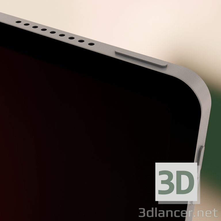 modello 3D di Tablet Apple iPad Air 4 (2020) comprare - rendering