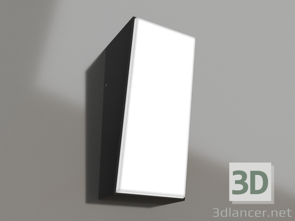 3D Modell Wand-Straßenlampe (7072) - Vorschau