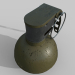 3d Grenade M67 model buy - render