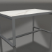 3d model Dining table 150 (DEKTON Aura, Anthracite) - preview