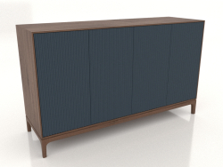 Mobile TV FARGO con frontali fresati 1600x500x950 mm (cobalto scuro, rovere tabacco, opzione 1)
