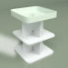 3D modeli Raf Woodson çift (yeşil) - önizleme