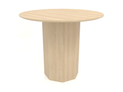 Mesa de comedor DT 11 (D=900х750, madera blanca)
