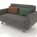 3d model Sofa bed Charm (gray-multicolor) - preview