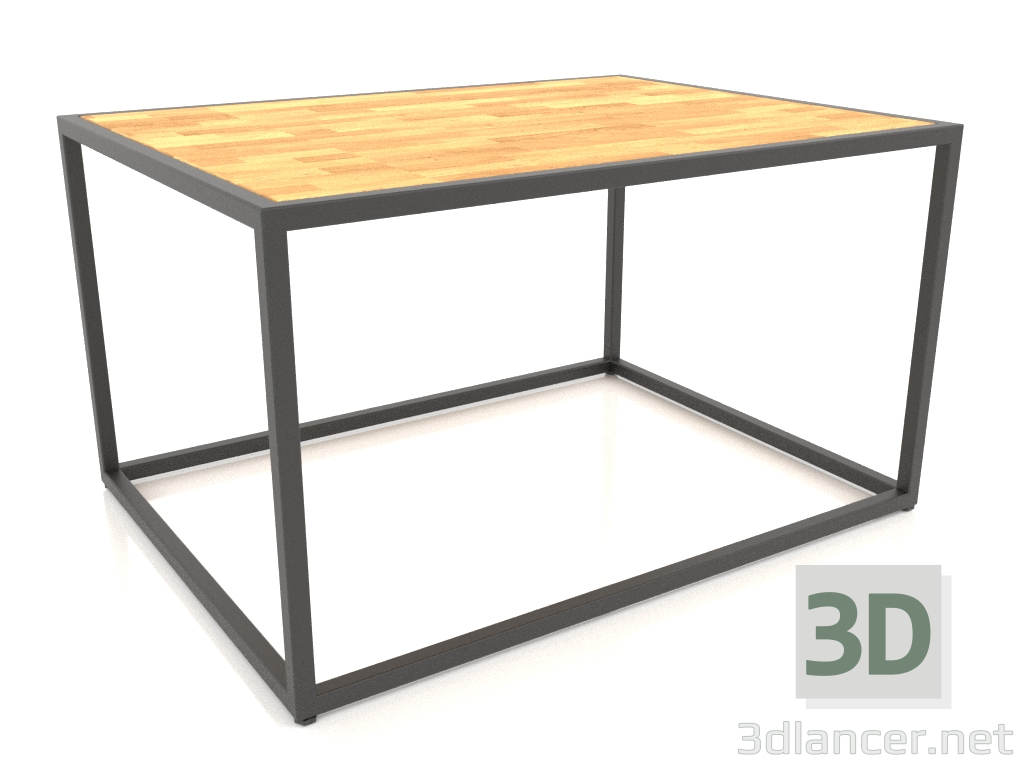 3D modeli Dikdörtgen orta sehpa (AHŞAP, 80X60X50) - önizleme