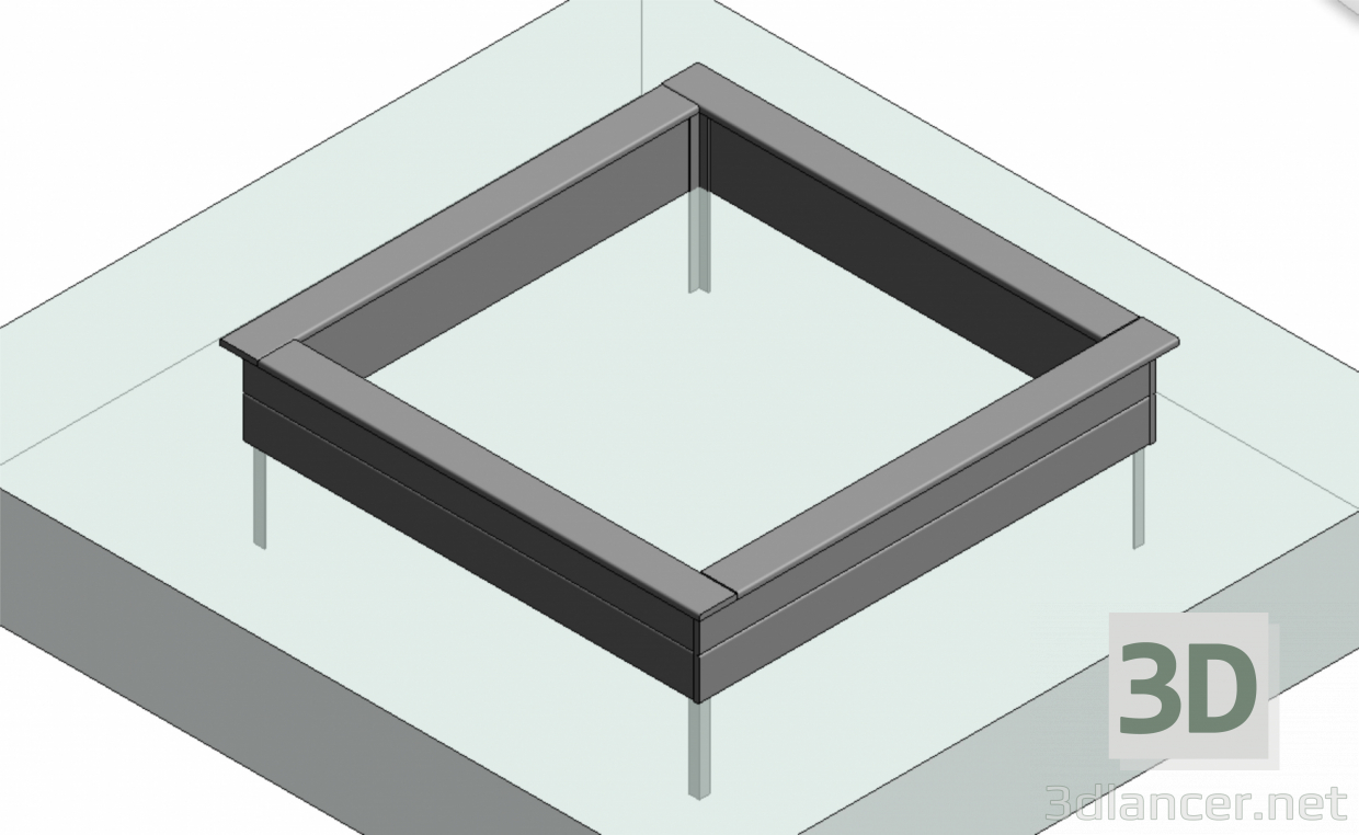 modello 3D Sandbox_2 - anteprima