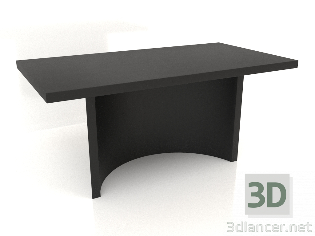 modello 3D Tavolo RT 08 (1600x846x750, legno nero) - anteprima