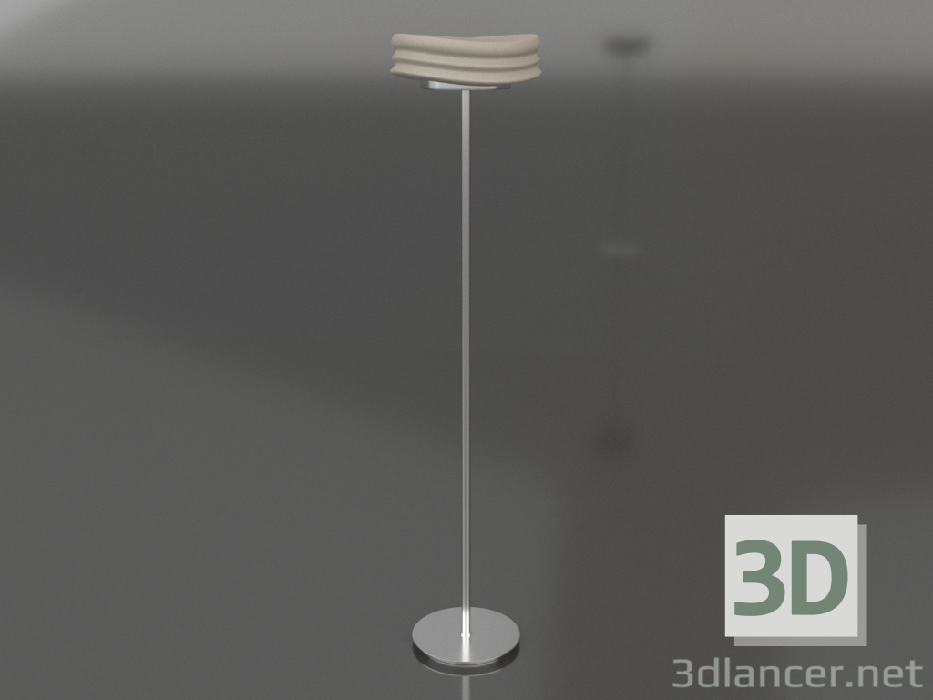 3d model Lámpara de pie (3628) - vista previa