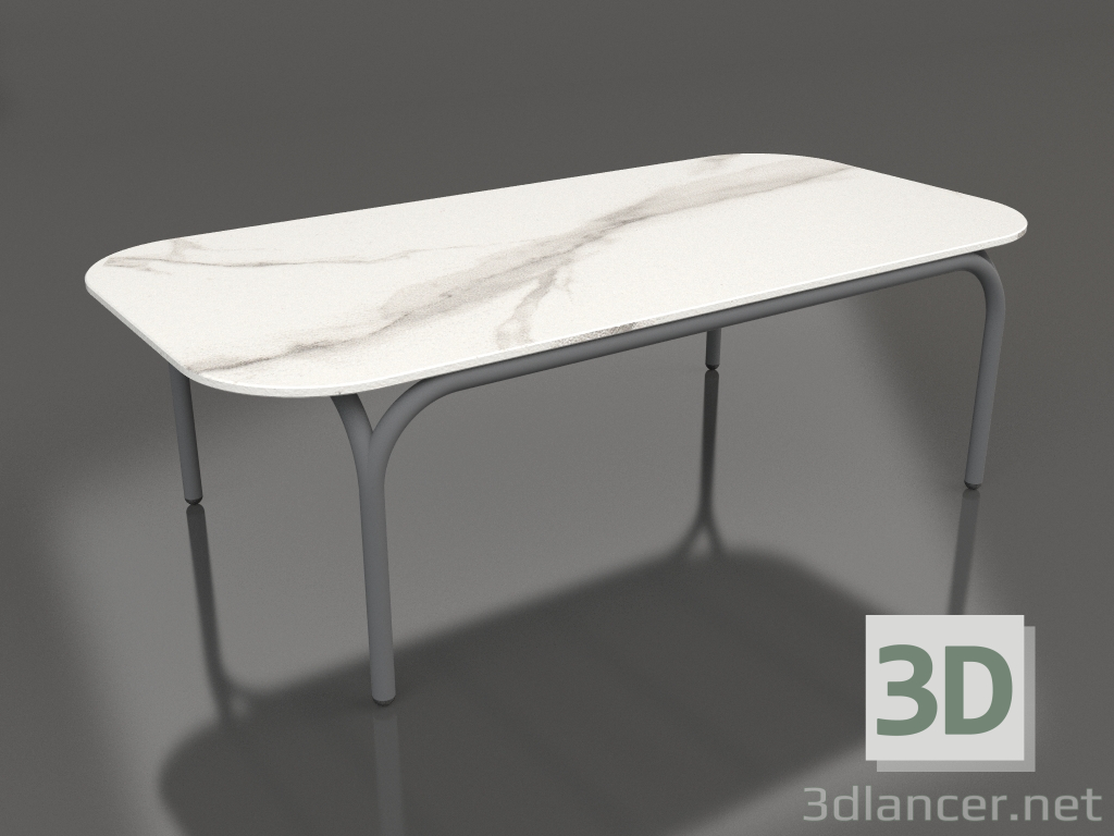 3d model Coffee table (Anthracite, DEKTON Aura) - preview