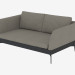 3D Modell Doppel-Sofa gerade Div 156 - Vorschau