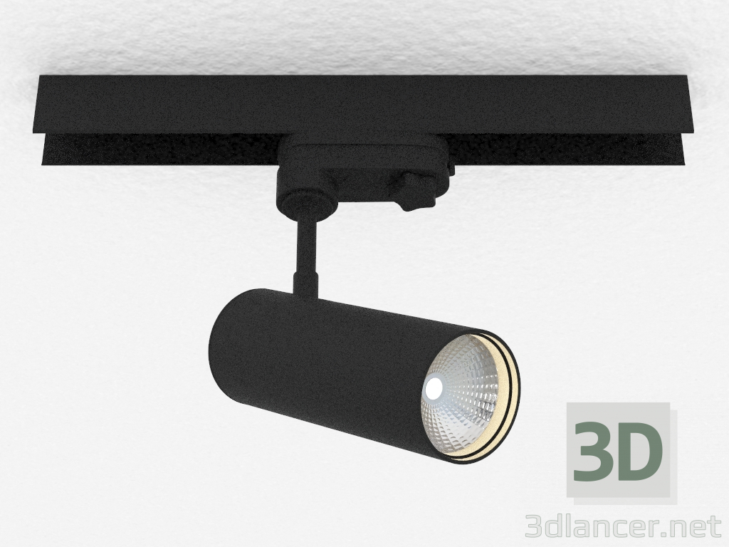 Modelo 3d Acompanhe lâmpada LED (DL18866_7W Pista B Dim) - preview
