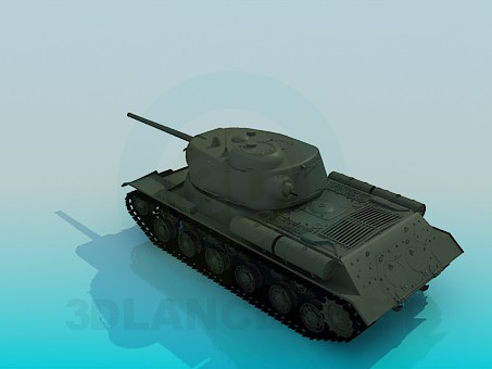Modelo 3d IS-1 - preview