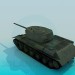 3d model IS-1 Stalin tank - preview