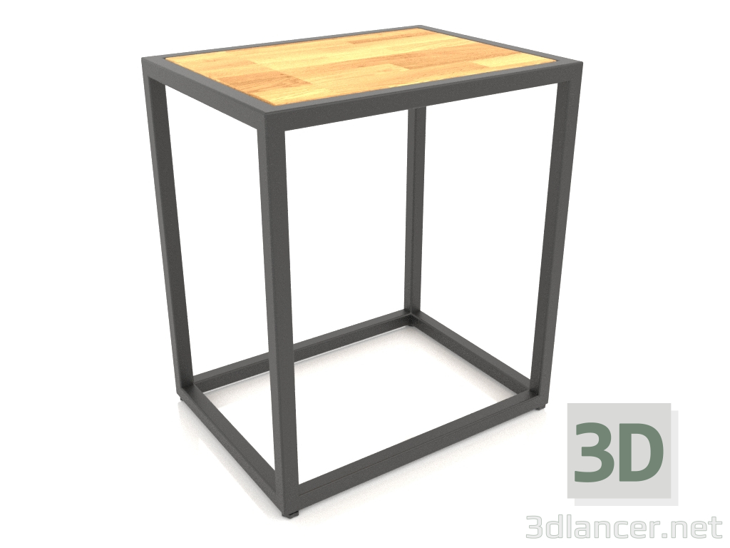 3d model Rectangular coffee table (WOOD, 40X30X44) - preview