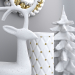 modello 3D di Insieme decorativo festivo del nuovo anno comprare - rendering