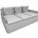 3d sofa with striped pillows model buy - render