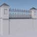 3d model Fencing - preview
