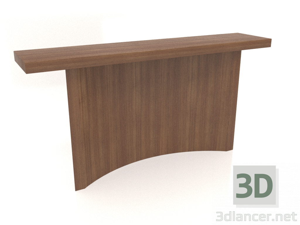 3 डी मॉडल कंसोल केटी 06 (1400x300x700, लकड़ी की भूरी रोशनी) - पूर्वावलोकन