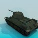 modèle 3D T-34 - preview