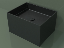 Countertop washbasin (01UN32301, Deep Nocturne C38, L 60, P 48, H 36 cm)