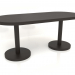 3d model Dining table (1800x800x750, wood brown dark) - preview