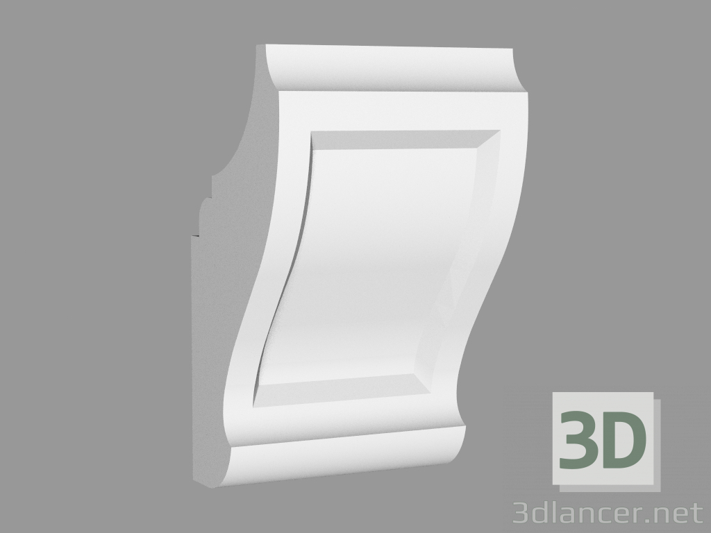 3D modeli Destek (KR 001) - önizleme