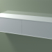 Modelo 3d Caixa dupla (8AUFВA02, Glacier White C01, HPL P03, L 144, P 36, H 36 cm) - preview