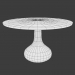 modello 3D di Tavolo da pranzo (impiallacciato rovere bianco) modello 3d Studio-Mebel comprare - rendering