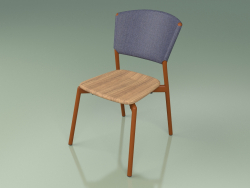 Chair 020 (Metal Rust, Blue)