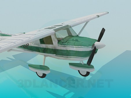 Modelo 3d Cessna 172 - preview