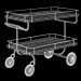modèle 3D de bar chariot matériel de restauration acheter - rendu