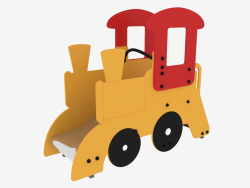 Colline d'une aire de jeux pour enfants Engine (5218)