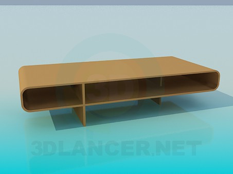 3D Modell TV-Ständer - Vorschau