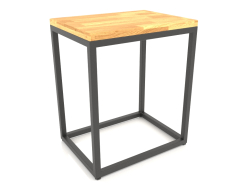 Table basse rectangulaire (PLANCHER BOIS, 40X30X44)